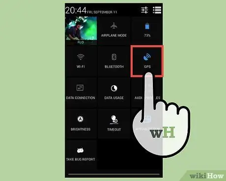 Wyłącz GPS na Androidzie Krok 2