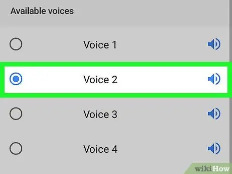 Verander die Android Voice Stap 7