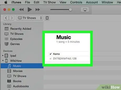 Adicionar música do iTunes ao iPod Etapa 6