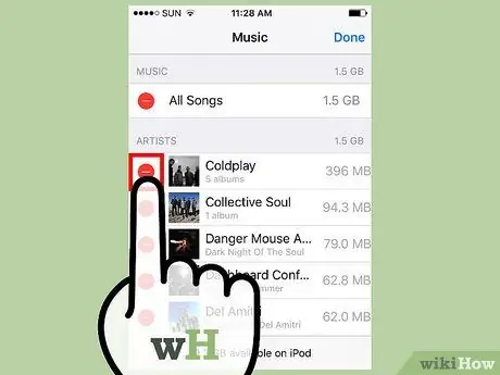 Entfernen Sie Songs von Ihrem iPod Schritt 7