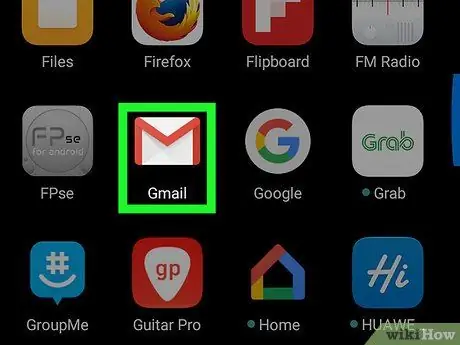 Enviar anexos de e-mail no Android, etapa 1