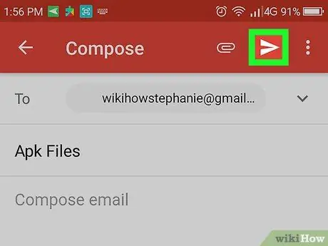 Trimiteți atașamente de e-mail pe Android Pasul 9