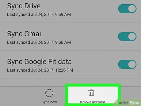 Keluar dari Akun Google di Android Langkah 6