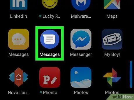 Leave a Group Text on Android Step 1