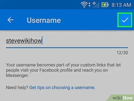 Change Your Facebook Messenger Username Step 14