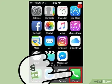 Tạo danh sách các liên hệ yêu thích trên iPhone Bước 1