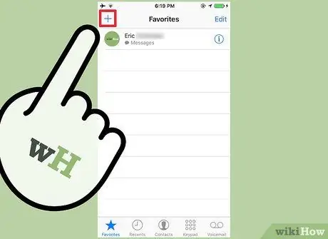 Create a List of Favorite Contacts on an iPhone Step 3