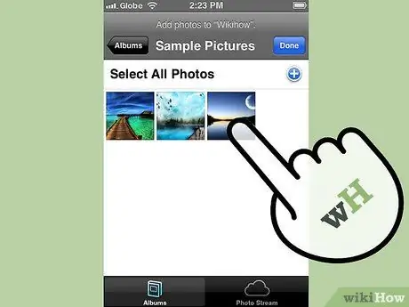 Deel fotostroomfoto's vanaf iPhone en iPad Stap 12