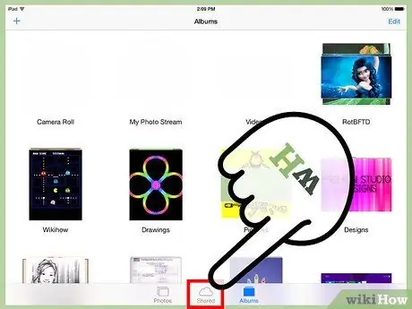 Shiriki Picha za Mkondo wa Picha kutoka kwa iPhone na iPad Hatua ya 2