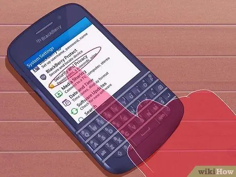 Сброс на BlackBerry Шаг 9