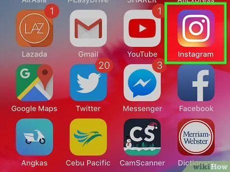 Edit Kapsyen di Instagram Langkah 1