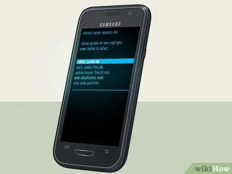 Reinicializar para Galaxy S3 Etapa 27