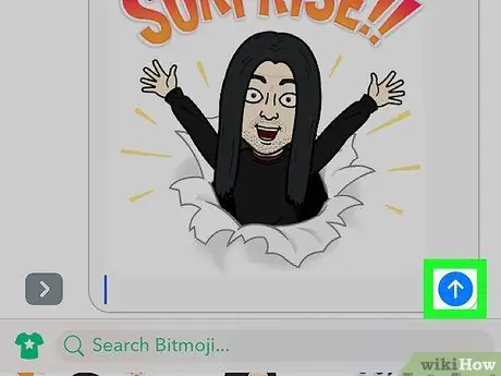 ارسال Bitmoji به صورت Text در iPhone یا iPad مرحله 9