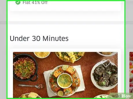 Gebruik UberEATS Stap 4