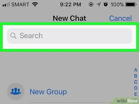 Maghanap ng Isang tao sa WhatsApp Hakbang 4