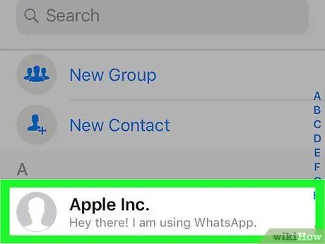 ค้นหาใครบางคนใน WhatsApp ขั้นตอนที่ 5