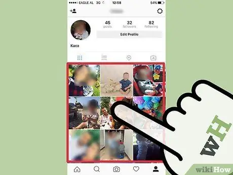 Instagram şəkillərini silin Adım 3