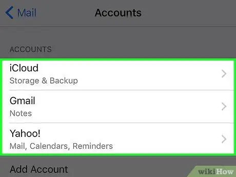 Log Out of Mail on an iPhone Step 4