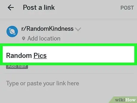 โพสต์รูปภาพหลายรูปบน Reddit บน Android ขั้นตอนที่ 15