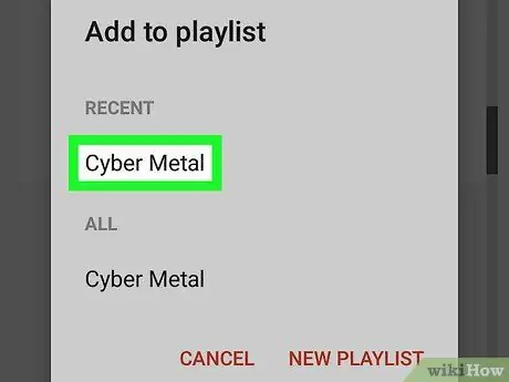 Cree una lista de reproducción de Google Play Music en Android Paso 14