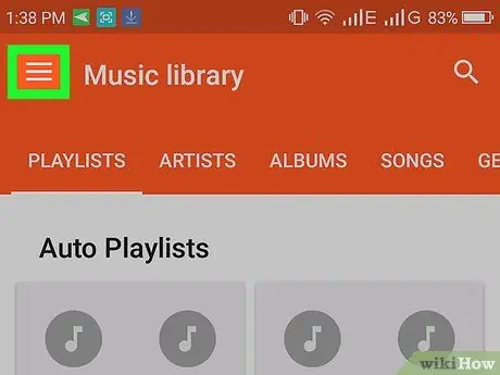 Buat Daftar Putar Musik Google Play di Android Langkah 2