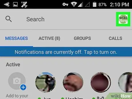 Tanggalin ang isang Messenger Account sa Android Hakbang 2