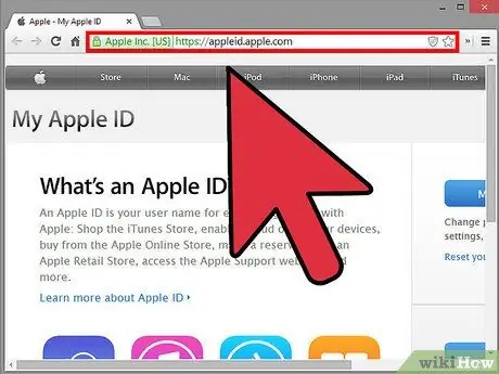 Bekreft Apple ID Trinn 1