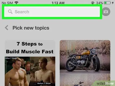 Gjeni miq në Pinterest në një iPhone ose iPad Hapi 2