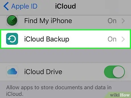 Restaurar do iCloud Etapa 5