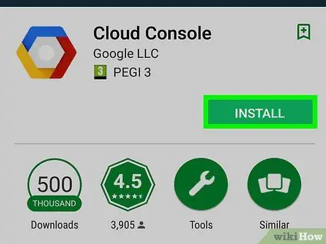 Pristupite Google Cloudu na Androidu Korak 4