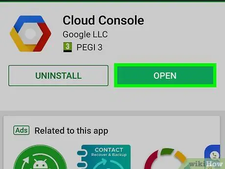 Pristupite Google Cloudu na Androidu Korak 5