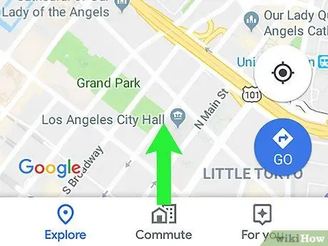 Tìm kiếm lân cận trên Google Maps trên Android Bước 2