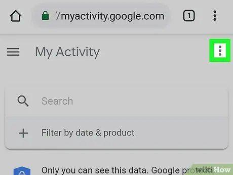 Borrar el historial de búsqueda de Google en Android Paso 6