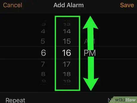 Mengatur Alarm pada Jam iPhone Langkah 5