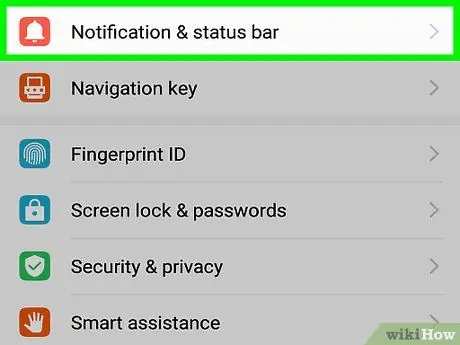 Change Touch Sensitivity on Samsung Galaxy Step 7