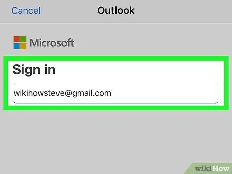 قم بمزامنة جهات اتصال Outlook مع iPhone الخطوة 5