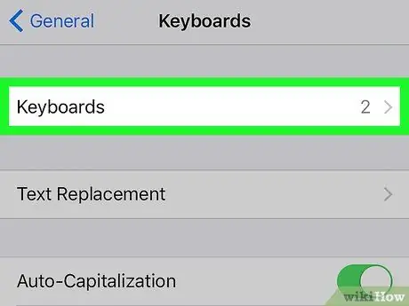 Dodajte Bitmoji tastaturu na iPhone 6. korak