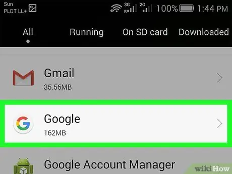 Hapus Bilah Pencarian Google di Android Langkah 4