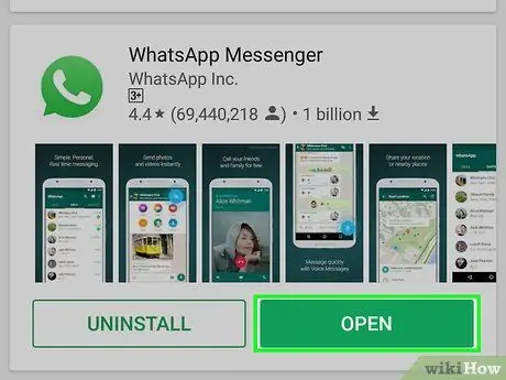 Įdiekite „WhatsApp“24 veiksmas