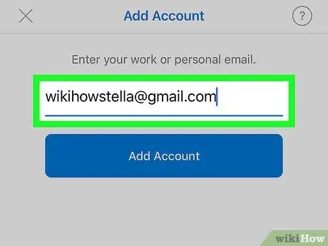 Добавить почтовый ящик в Outlook на iPhone или iPad Шаг 4