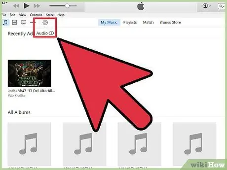 Salin Muzik dari CD ke iPod Touch Langkah 3