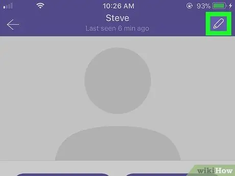 Brisanje Viber kontakta na iPhoneu ili iPadu Korak 4