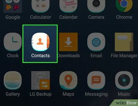 Restore Deleted Contacts on Android Step 1