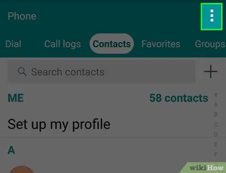 Restore Deleted Contacts on Android Step 2