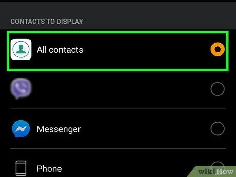 Restaurar contactos eliminados en Android Paso 4