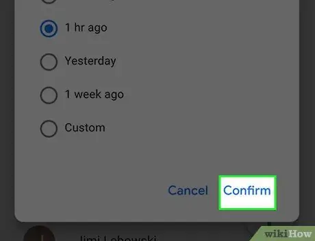 Restore Deleted Contacts on Android Step 9