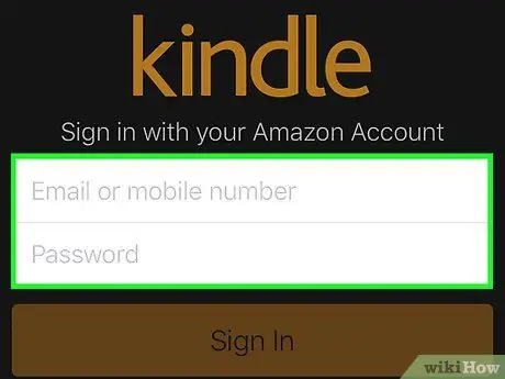 تسجيل الخروج من تطبيق Kindle الخطوة 12