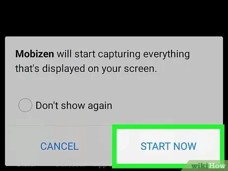 Nagrywanie ekranu na Androidzie Krok 5