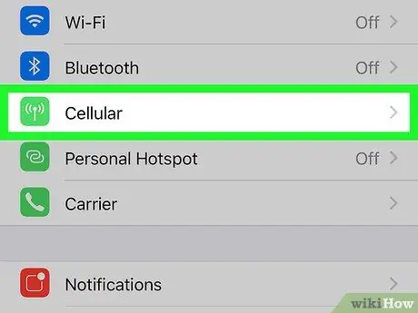 Check Your Bandwidth Usage on iPhone or iPad Step 2