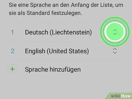 Mainiet valodu operētājsistēmā Android 9. darbība